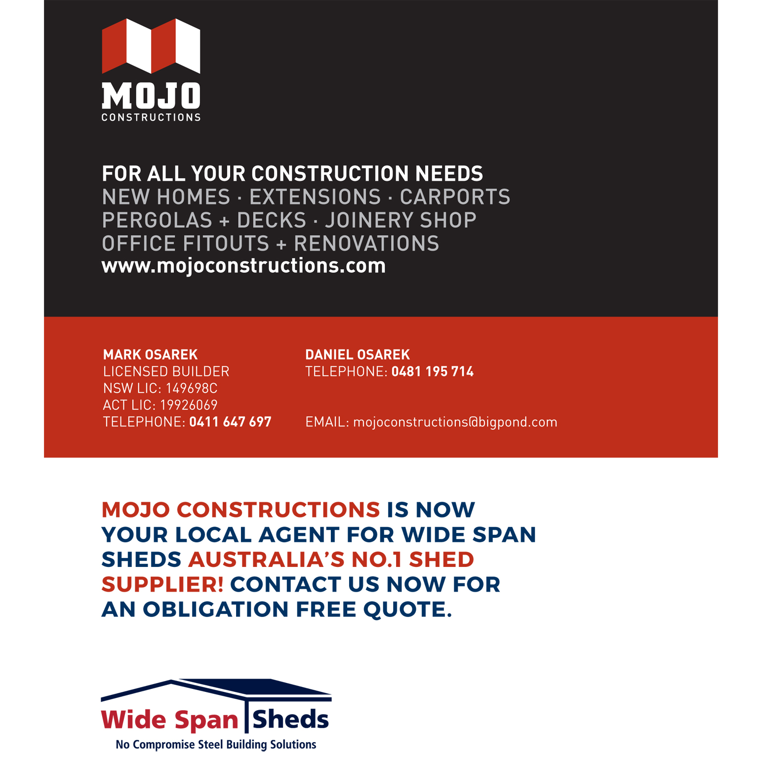 Mojo Constructions